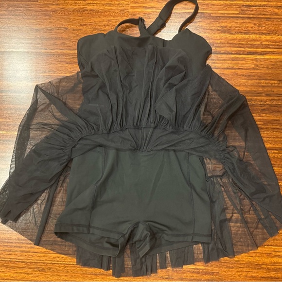 PopFlex Active Corset Pirouette Dress - Black size XS EUC - Picture 3 of 6